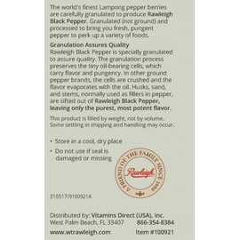 Black Pepper - 8oz - by WT Rawleigh