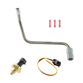 YHB Exhaust Back Pressure EBP Tube Sensor & Wire Replacement for Powerstroke Diesel (2005-2010 6.0L)