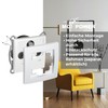 FLAIR Antennendose weiß, 250V~/10A, unterputz