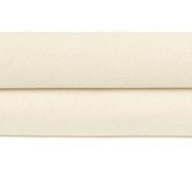 Alpha Textiles 100% Cotton Natural Calico Unbleached Craft Fabric | Medium Weight Loomstate/Greige Fabric (3 metre)