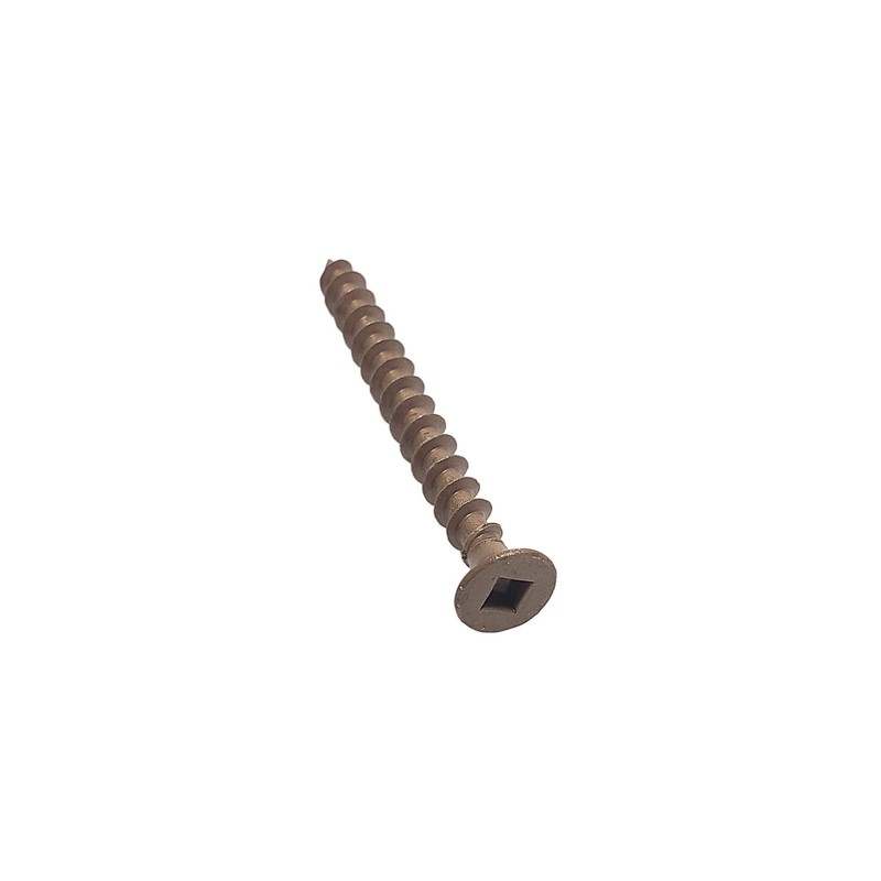 #8 x 2 Deck Screws | Square Drive | Bugle