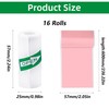 YSDMY Mini Printer Sticker Paper Roll 16 Rolls Thermal Paper