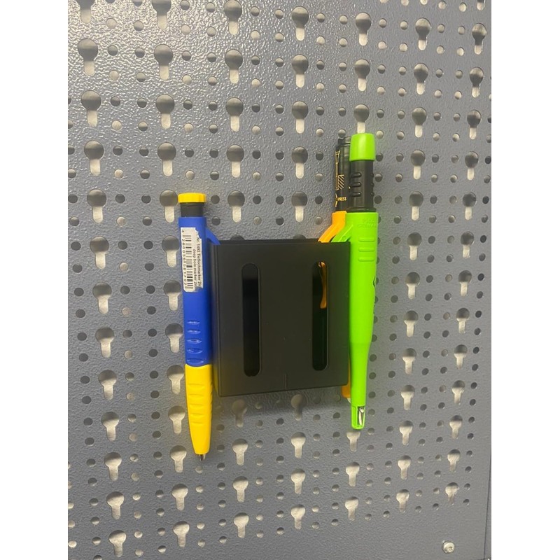 Ruler and Pins Holder Suitable for Küpper Perforated Wall System
