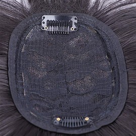 Remeehi 3D Fringe Hair Topper Natural Look Synthetic Wig for Thin Hair