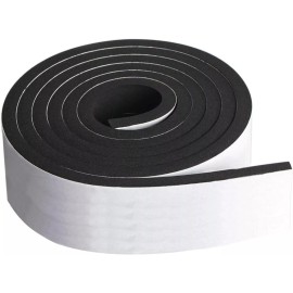 ALL ABOUT RUBBER 3/8THKX1WX10' CLOSED CELL SPONGE RUBBER NEOPRENE/EPDM BLEND ADHESIVE 1 SIDE