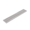 NDS 253GY Spee-D Channel Drain Grate 4-1/8 inch Wide X