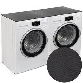 Washer and Dryer Countertop Covers, 2PCS Washer Dryer Top Protector Mat, Diatomite Rubber Washing Machine Top Covers, Non-slip Waterproof Washing Machine Topper
