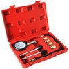 ATPEAM Compression Gauge Cylinder Pressure Gauge with Vacuum Gauge 0-300PSI