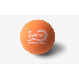 Frescobol - Bolas de papaya brasileñas, 4 unidades, color naranja