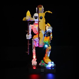 YEABRICKS LED Light for 77072 Fortnight Peely Bone Building Blocks Model (Building Set NOT Included)