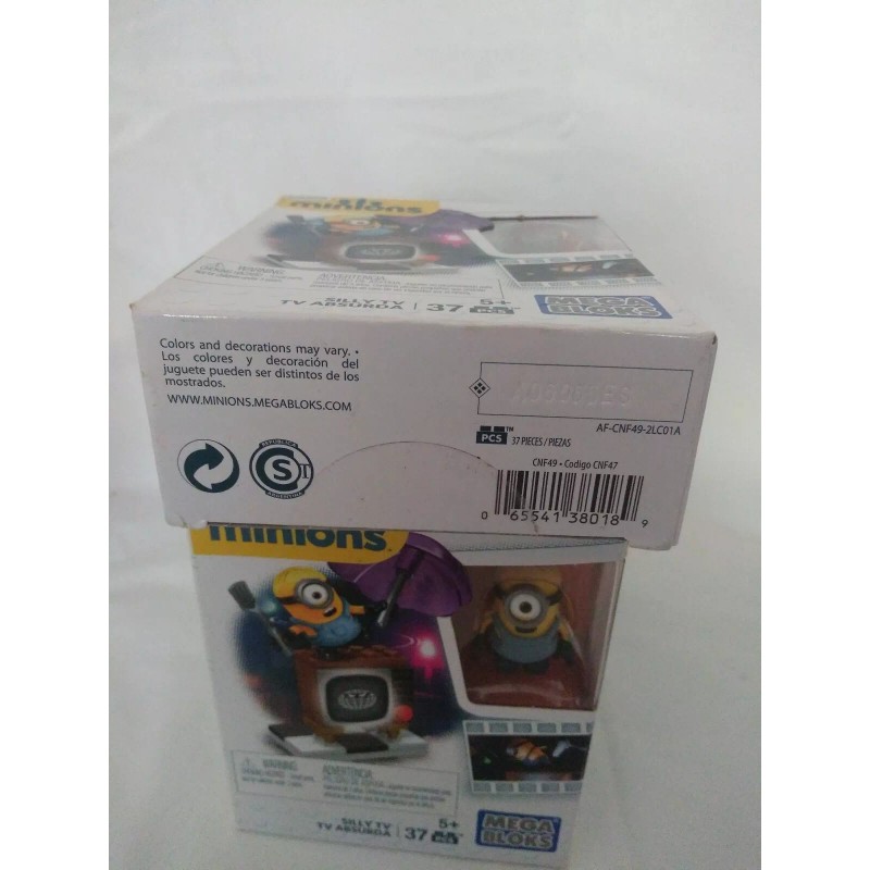 MEGA Minions Mega Bloks Silly TV 37 Pcs. 2015 MEGA