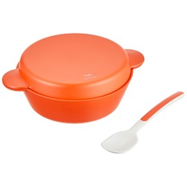 tak JTN-0190-OR Kids Dish Soup Bowl Set, Small, Orange