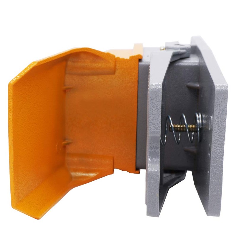 mxuteuk Electric Foot Pedal Switch 380V AC 15A High Performance