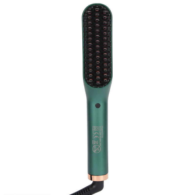 Beard Straightener Electric Digital Beard Straightening Comb for Men 110‑240V