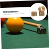 Totority 20Pcs Snooker Copper Hoops Billiard Replacement Ferrules for Pool