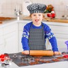 TOPWAYS Kids Apron and Chef Hat Set, Adjustable Child Chef