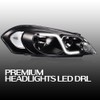 PIT66 LED DRL Headlight, Compatible with 2006-2013 Chevy Impala /2014-2016