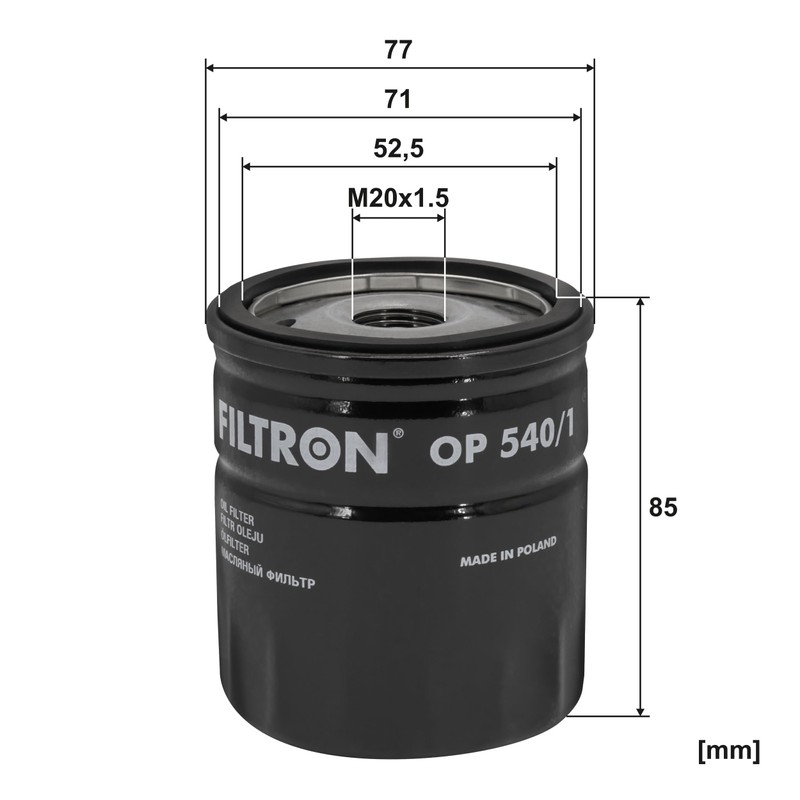 FILTRON OP540/1 Ölfilter