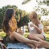 Yisituo 2 Pack 450ml Clear Plastic Iced Coffee Travel Cups,