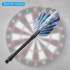 PATIKIL Slim Dart Flights, 6 Pack PET Unique Design Dart