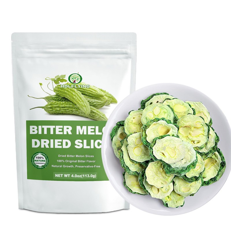 Natural Dried Bitter Melon Slices - 4.0 oz, Cut &