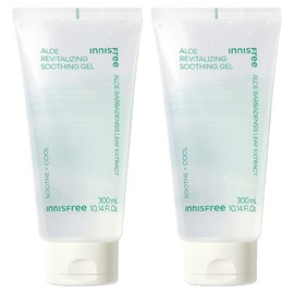 Innisfree Aloe Revital Soothing Gel, 300ml, 2 pieces / 이니스프리 알로에 리바이탈 수딩젤, 300ml, 2개