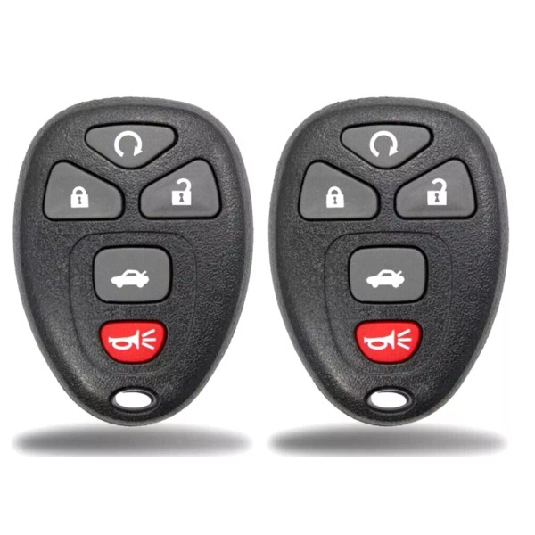 fits General Motors 2 NEW KEYLESS ENTRY REMOTE CONTROLS CAR
