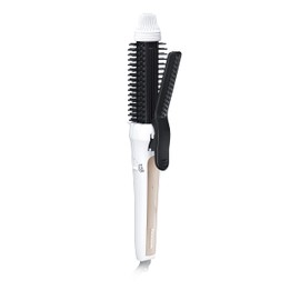 Panasonic Tourmaline Brush Iron, Curl, High Power Heater, 1.0 inches (26 mm), White EH-HT4A-W
