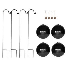 Bug Ball Premium Replacement Kit, 4 Pack -Eco-Friendly Biting Fly and Insect Trap, NO Pesticides or Electricity Needed, Kid and Pet Safe