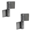 Gedotec Hinges for Welding, Pack of 2, Weld-On Tape for