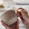 5Pcs Useful Feather Wire Texture Brush Practical Sculpture Feather Pin