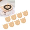 8pcs Bead Bracelet Display Tray Multipurpose Stylish Elegant Cat Shape