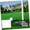 BESPORTBLE Putting Cup Rings Durable Plastic Golf Accessories for Training