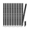 Mr. Pen- Fineliner Pens Black, 12 Pack, Ergonomic Triangular Barrels,