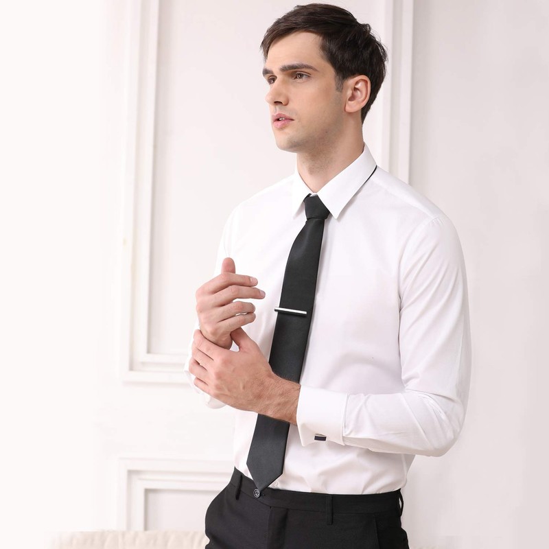 HONEY BEAR 2.12inch Mens Tie Clip Bar for Normal Size