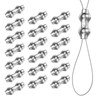 M METERXITY 20-Pack M2 Wire Rope Clips Duplex Double Bolt