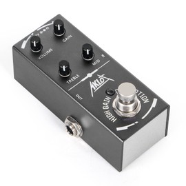 High Gain Distortion Guitar Pedal, AKLOT Electric Effects Pedals Mini Single Type DC 9V True Bypass