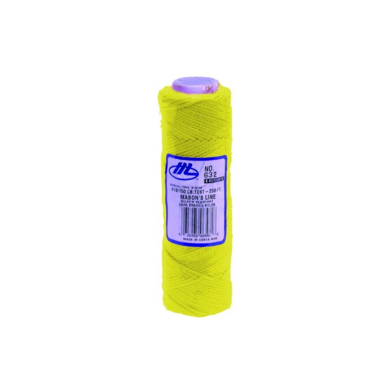 Marshalltown M632 Masons Line 285ft - Fluorescent Yellow