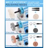 BAOSHISHAN Jewelry Polisher, Bench Buffer Polishing Machine with Accessories, Multi-Function
