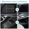 BestEvMod Armrest Organizer&Lower Center Console Compatible with 2025 2022-2024 Kia