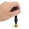 Wax Sealing Stamp Set Clear Pattern Anti Rust Exquisite Packaging