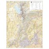 Benchmark Maps: Utah Recreation Wall Map - 26 x 33