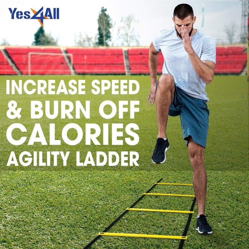 Yes4All Yes4All Speed Agility Ladder Training Equipment - 8 Rungs