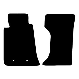 Custom Fit Carpet Floor Mats for 2006-2015 Mazda Miata MX-5 - Front 2-Piece Set - Black Cutpile, USA Made by Auto Mat Store