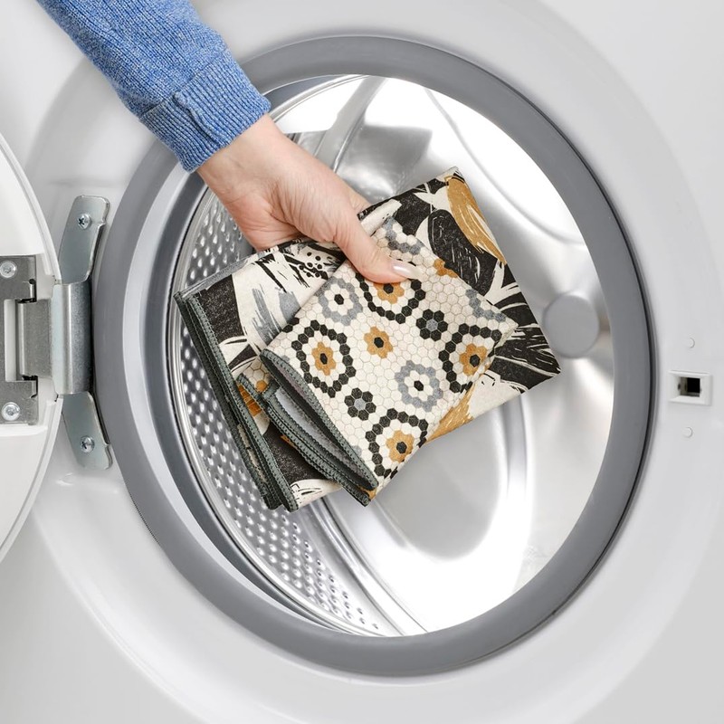 WerkShoppe Leaf Tiles Towel Set