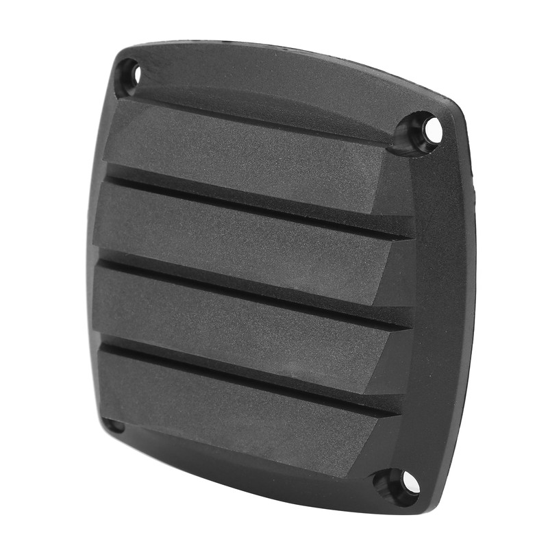 3in Marine Air Vent Grille Ventilation Ducting Louver Cover Black