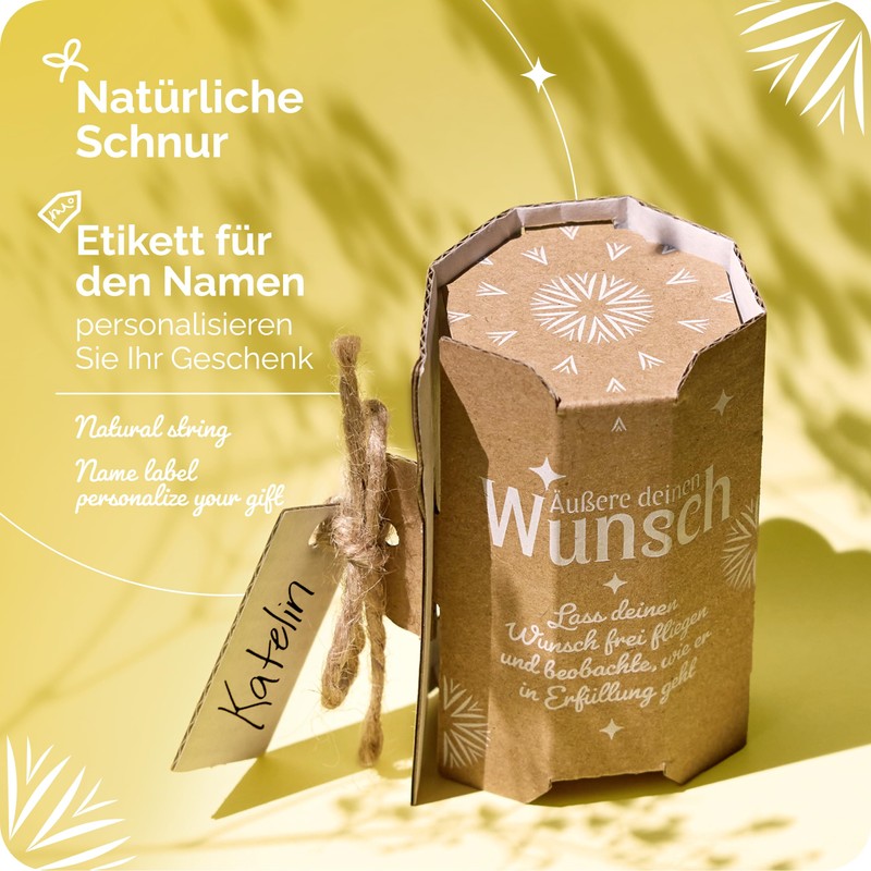 Garronda Wish Fulfiller - Elegant Dandelion in Glass, Charming Small