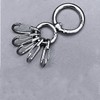 Round Carabiner Key Ring 360 Degree Rotation Nascan Accessory Metal