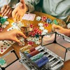 GSE 600pcs Poker Chip Cases, Casino Grade Acrylic Poker Chips