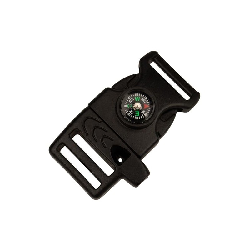 Paracord Planet 3/4" Survival Multitool Buckle – Built in Whistle